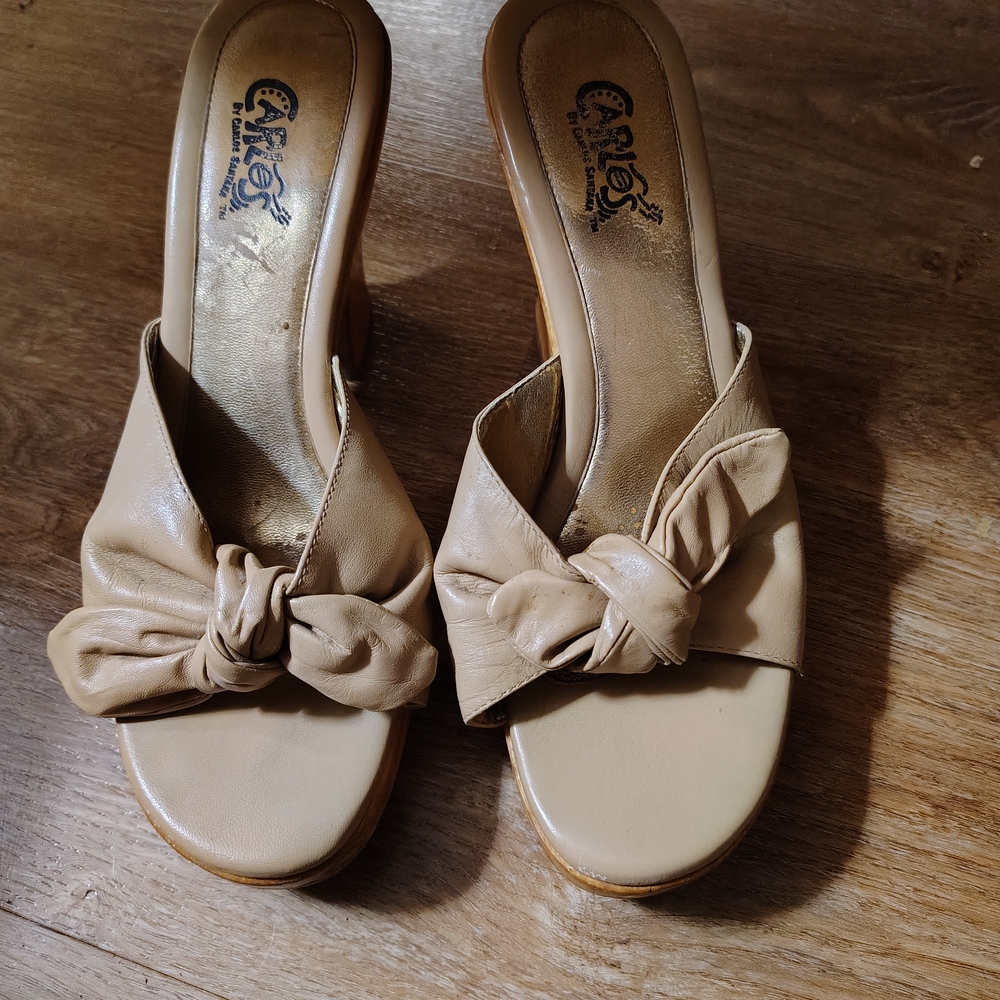 Women's High Heels Tan Size 9